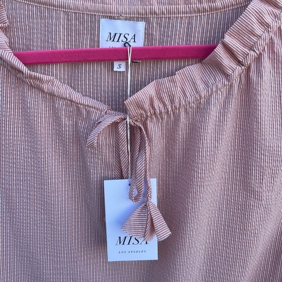 Misa Los Angeles Maya Sunrise Stripe Dress - Picture 3 of 6